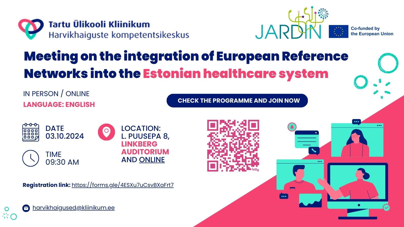 Meeting about ERNs integration into Estonian health care