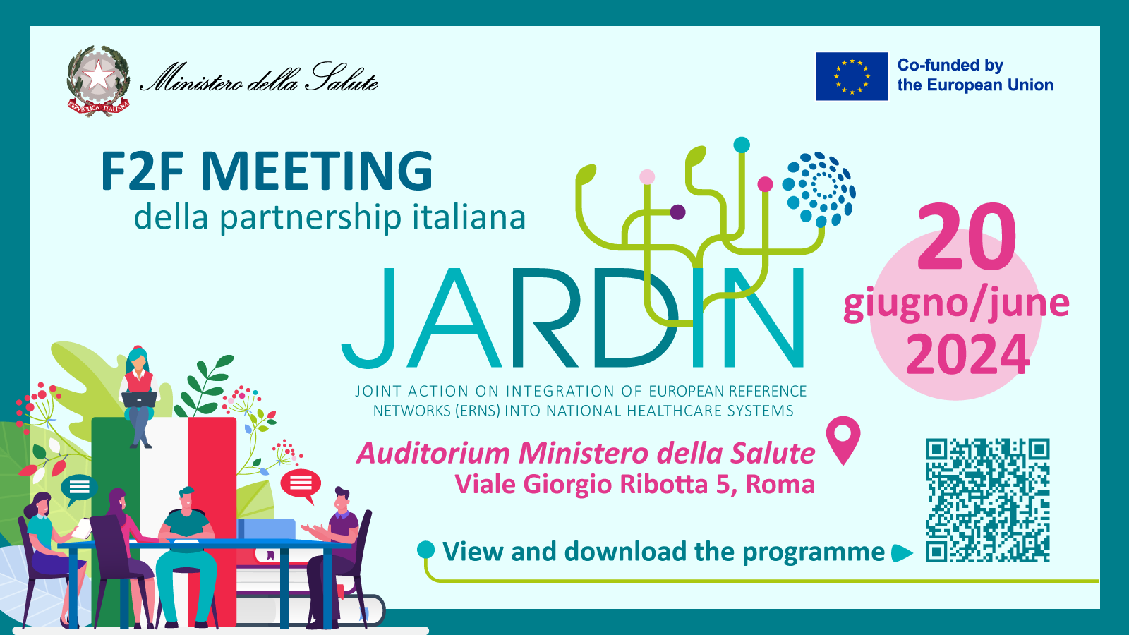 F2F MEETING della partnership italiana Joint Action JARDIN