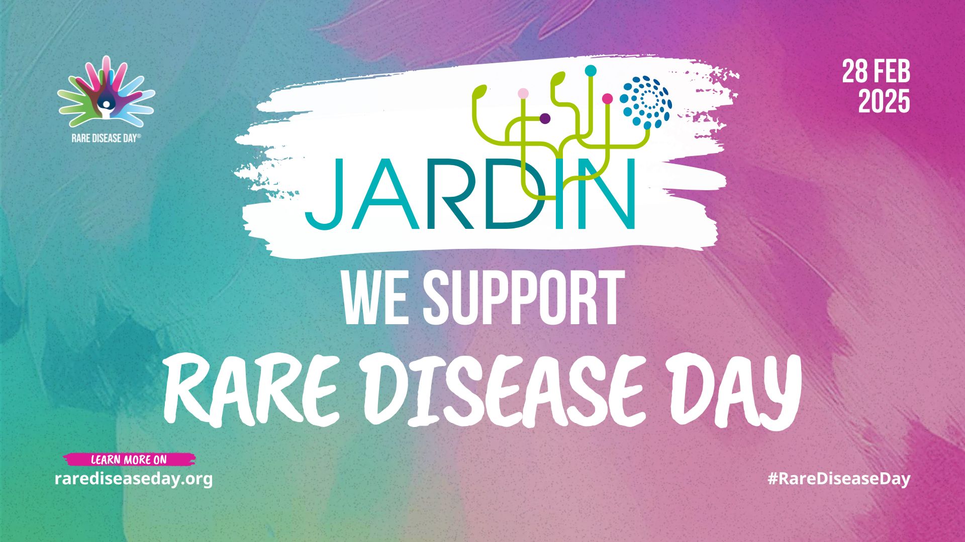 We support Rare Disease Day JARDIN Joint Action Image