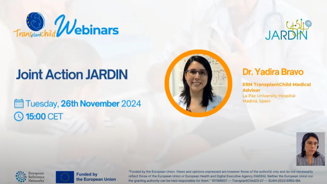 TransplantChild Webinar on JARDIN