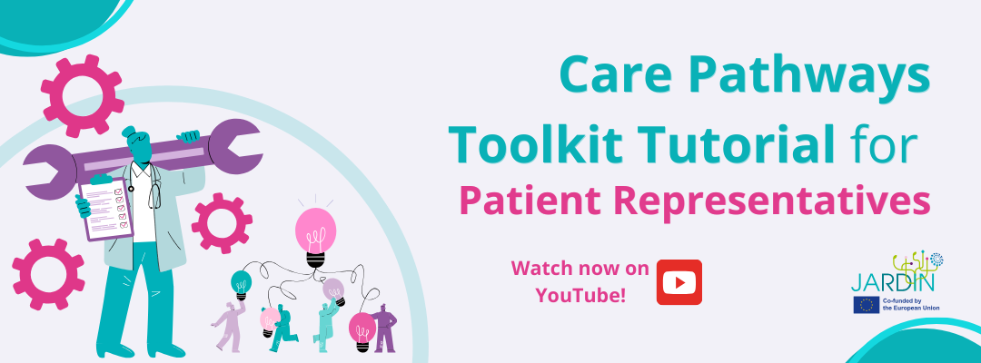 New Video Tutorial for Patient Representatives involved in Care Pathways Development