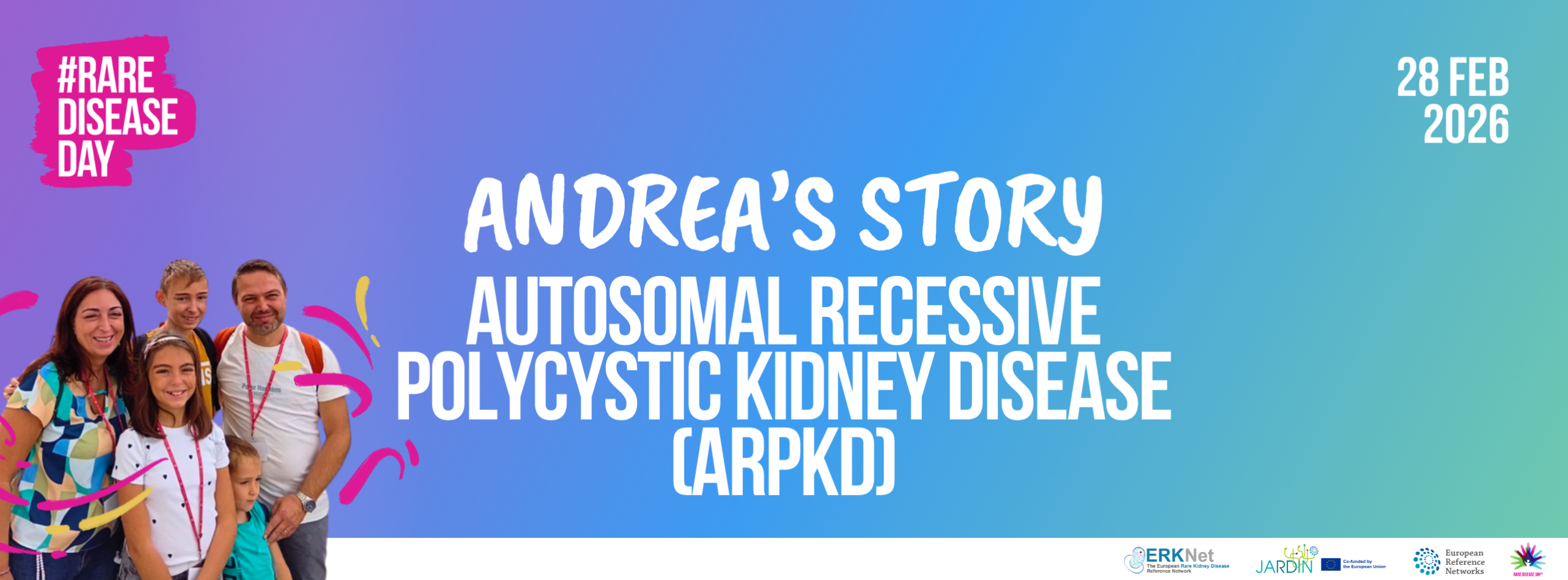 Andrea's patient story banner
