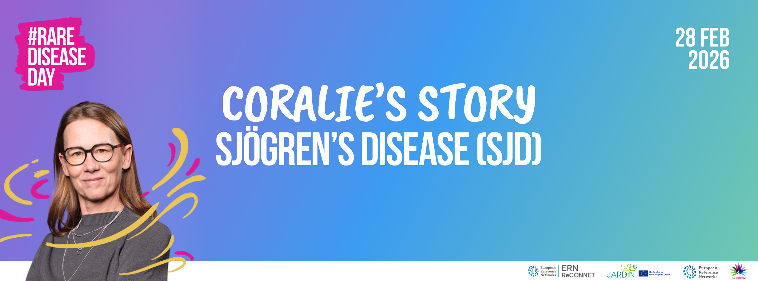 Coralie's patient story banner