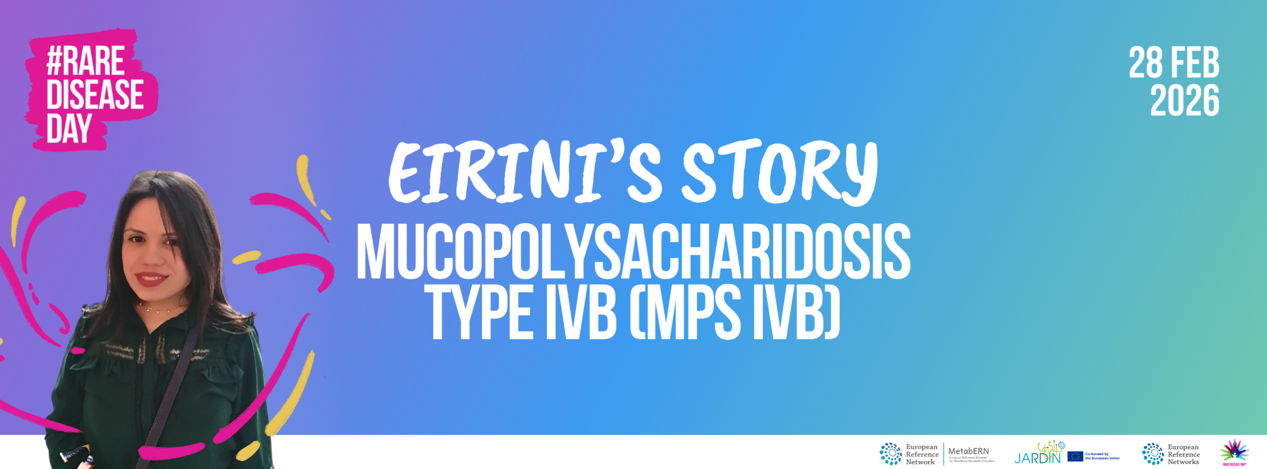 Eirini's patient story banner