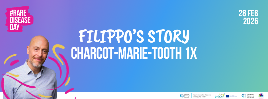 Filippo's patient story banner