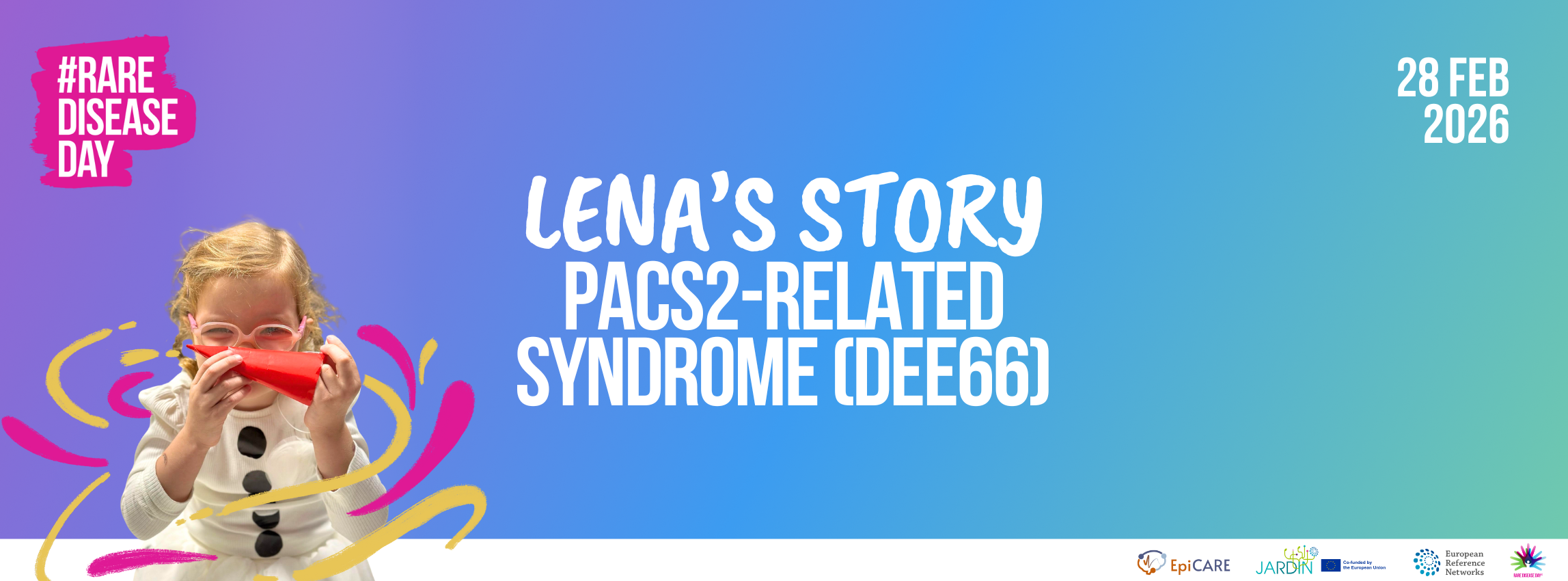 Lena's patient story banner