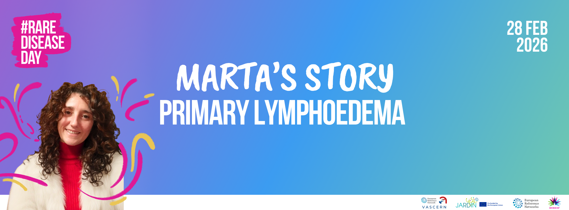 Marta's patient story banner