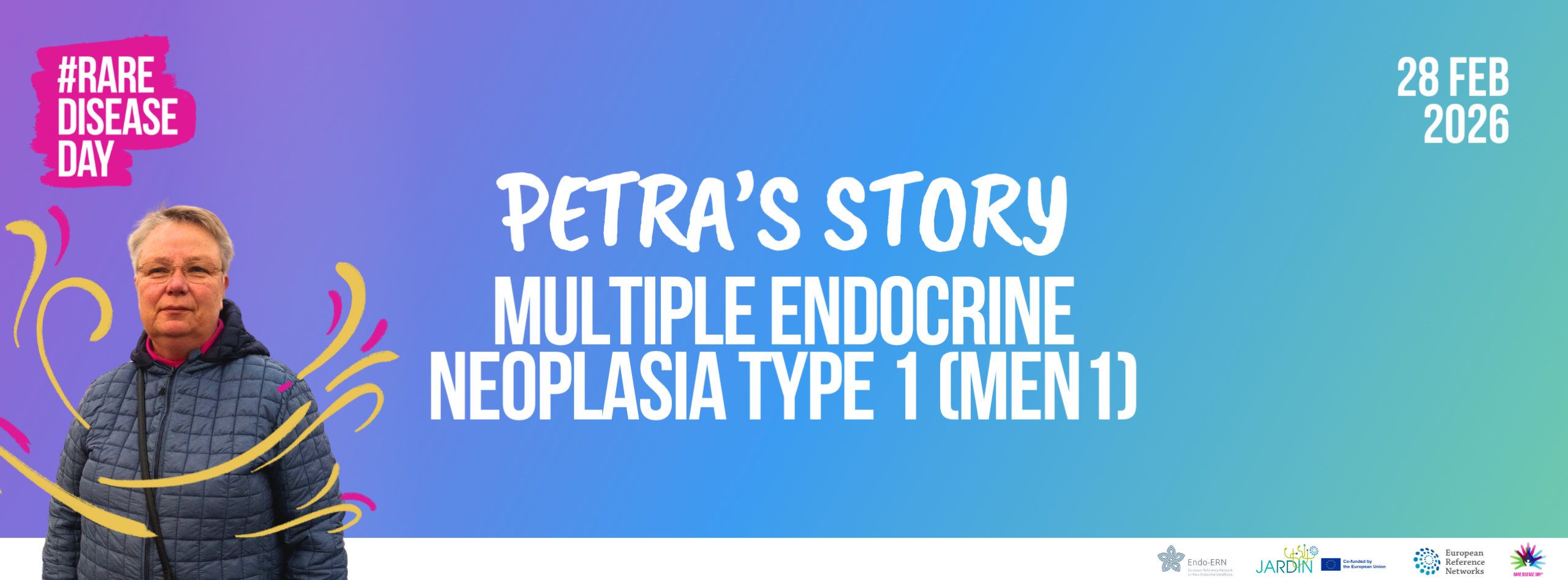 Petra's patient story banner