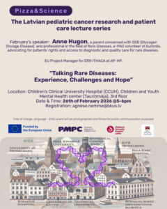 PizzaScience event in Latvia Poster