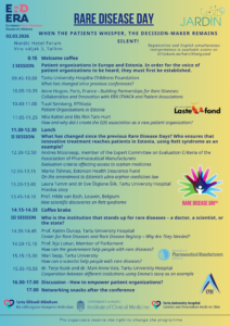 Estonia Rare disease day conference 2026 programme