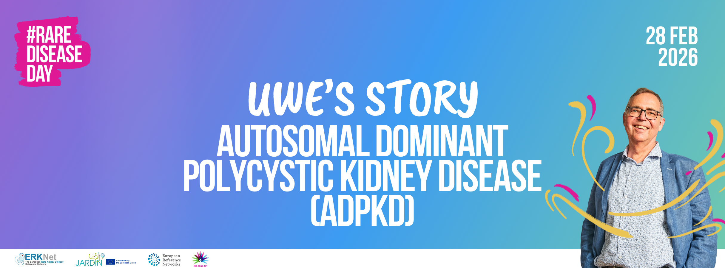 Uwe's patient story banner