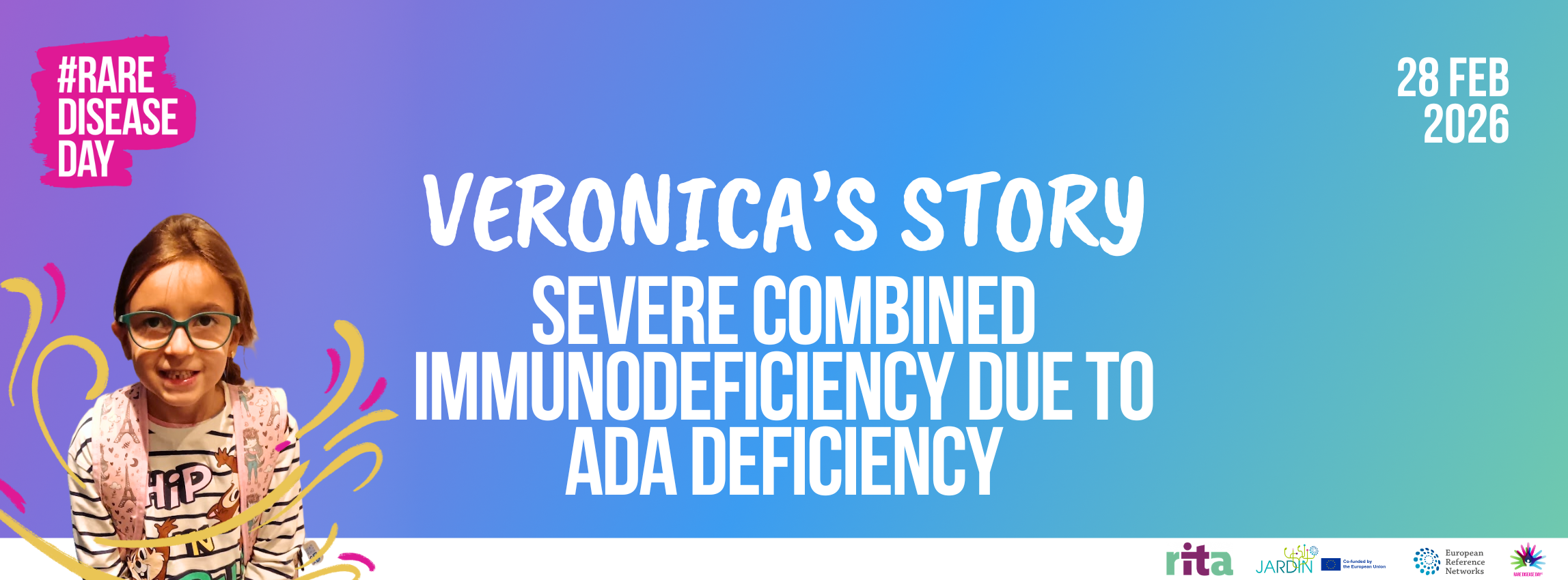 Veronica's patient story banner