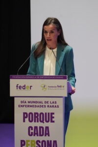 Her Majesty Queen Letizia during her address