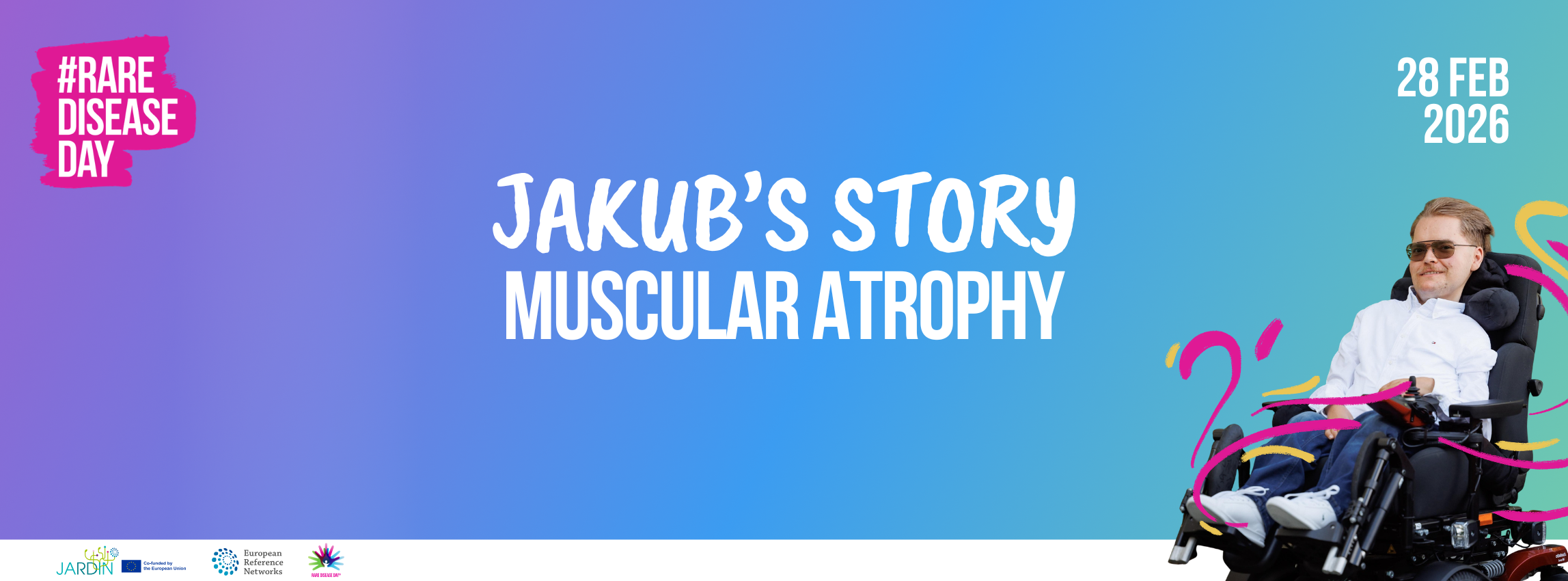 Jakub's patient story banner