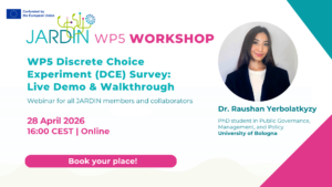 WP5 workshop on Discrete Choice Experiment (DCE) Survey: Live Demo & Walkthrough